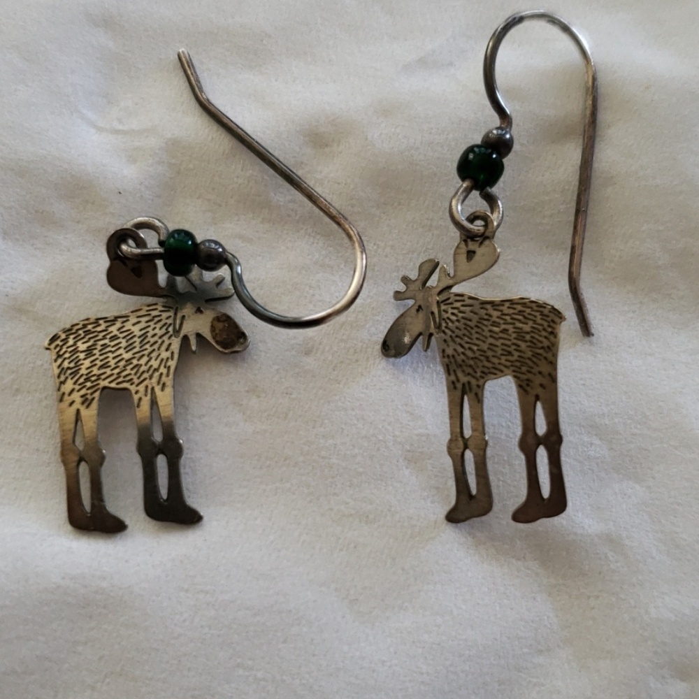 Moose earrings